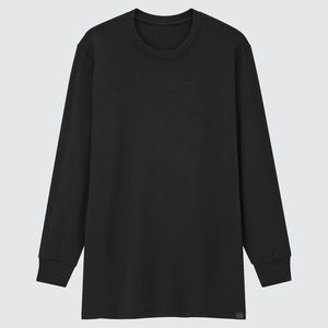 Uniqlo Heattech Crew Neck Long Sleeve T-Shirt